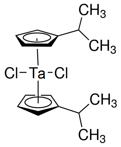 Bis(isopropylcyclopentadienyl)tantalum dichloride   - Ta(i-PrCp)2Cl2